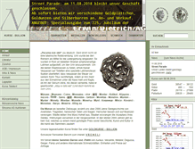 Tablet Screenshot of muenzenkatalog.ch